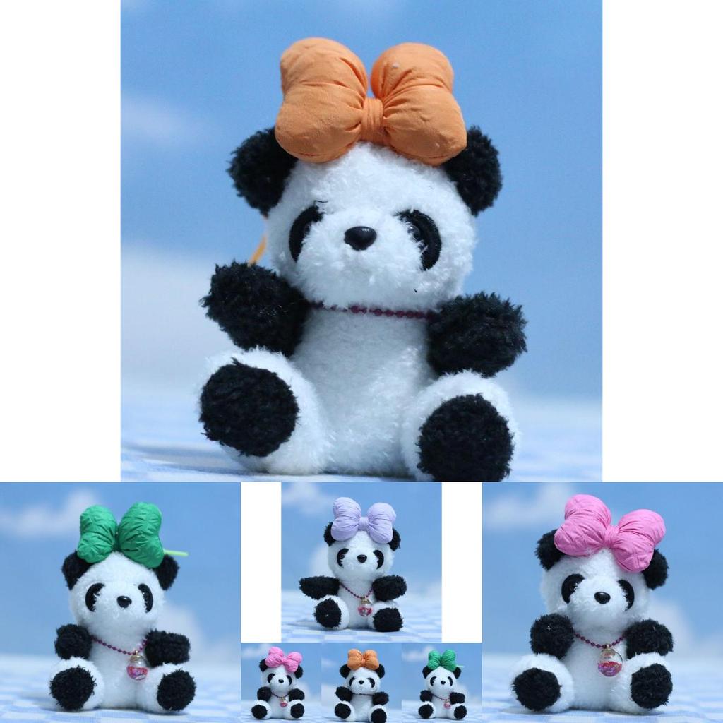 Delightful Mini Panda Plush Toy Cute Keychain For Bags And Accessories