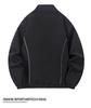 Cross2026 Men's Trendy Stand-up Collar Casual Jacket - Spring/Autumn, Loose-Fit, Academy Style, Lightweight, Sports Design