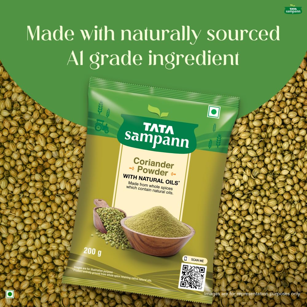 TATA Sampann Coriander Powder With Natural Oils For Flavorful Cooking 100 G