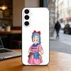Dragon Ball Bulma Phone Case Black Silicone Soft For Samsung Galaxy A73,A72,A71,A70,A53,A52,A51
