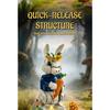 Creative architectural building blocks, pastoral style rabbit, 1258 pieces, animal models, home decoration, rural flowers, rabbit, assembly toys