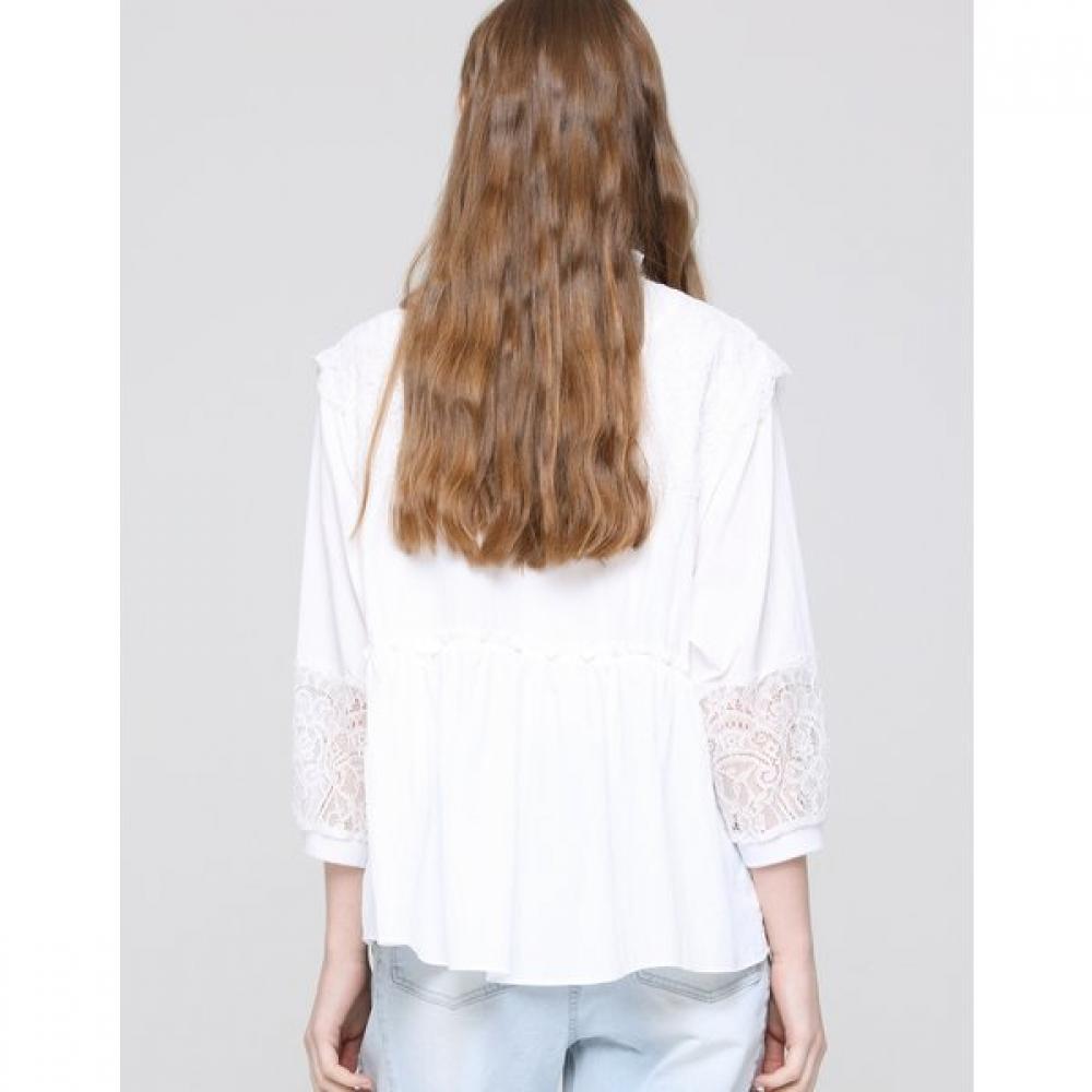 Son Jung Wan Women S Frill Lace Zip Jacket Zdj6262091