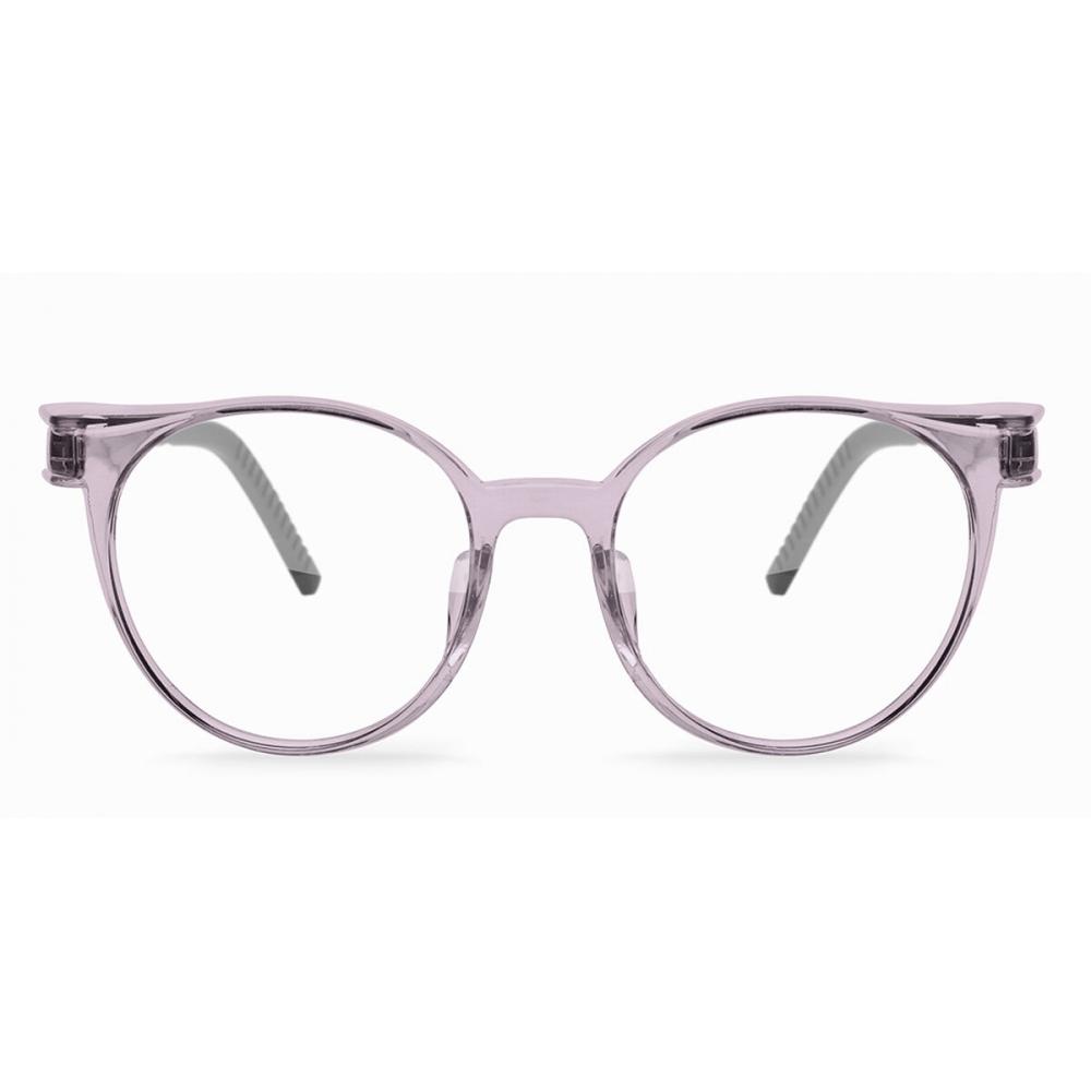Cosee Unisex Blue Light BloCk Eyeglasses C 001 Transparent Purple/49-19-145