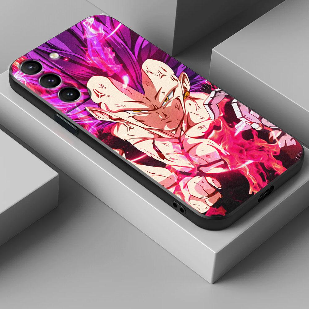 Dragons Balls Super Vegeta Ultra Ego Phone Case For Samsung Galaxy S25 S24 S23 S20 S21 FE S26 S22 Ultra 5G S26 Plus S25FE Cover