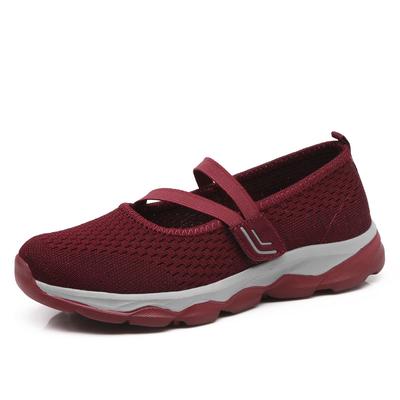 Mode Sommer flache Damenschuhe lässig Sport große Größe flache Freizeitschuhe bequem bequeme Damen Walking vulkanisierte Schuhe35-42
