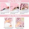 40inch Number 0-9 Pink Number Bowknot Bow Aluminum Foil Balloons for Women Girls Wedding Birthday Party Photo Props Supply