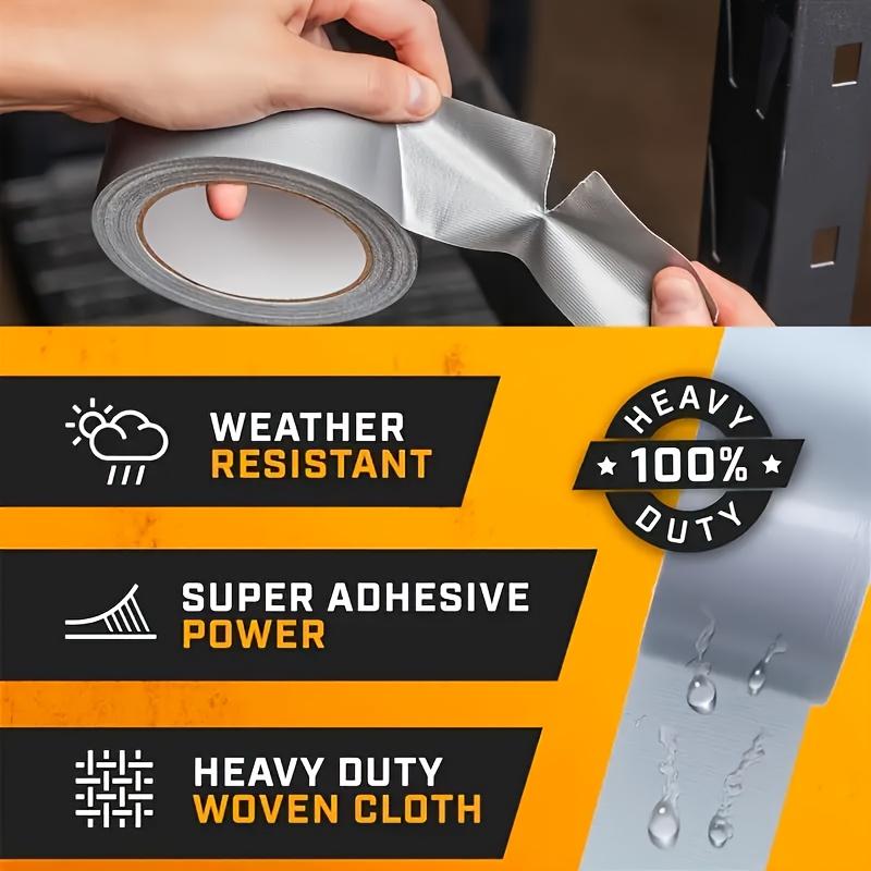 1pc - 5cm X 50m Waterproof Heavy-Duty Industrial Adhesive, Suitable for Carpet Binding, Floor Repair and Tying. Easy To Tear, Oil and Heat Resistant