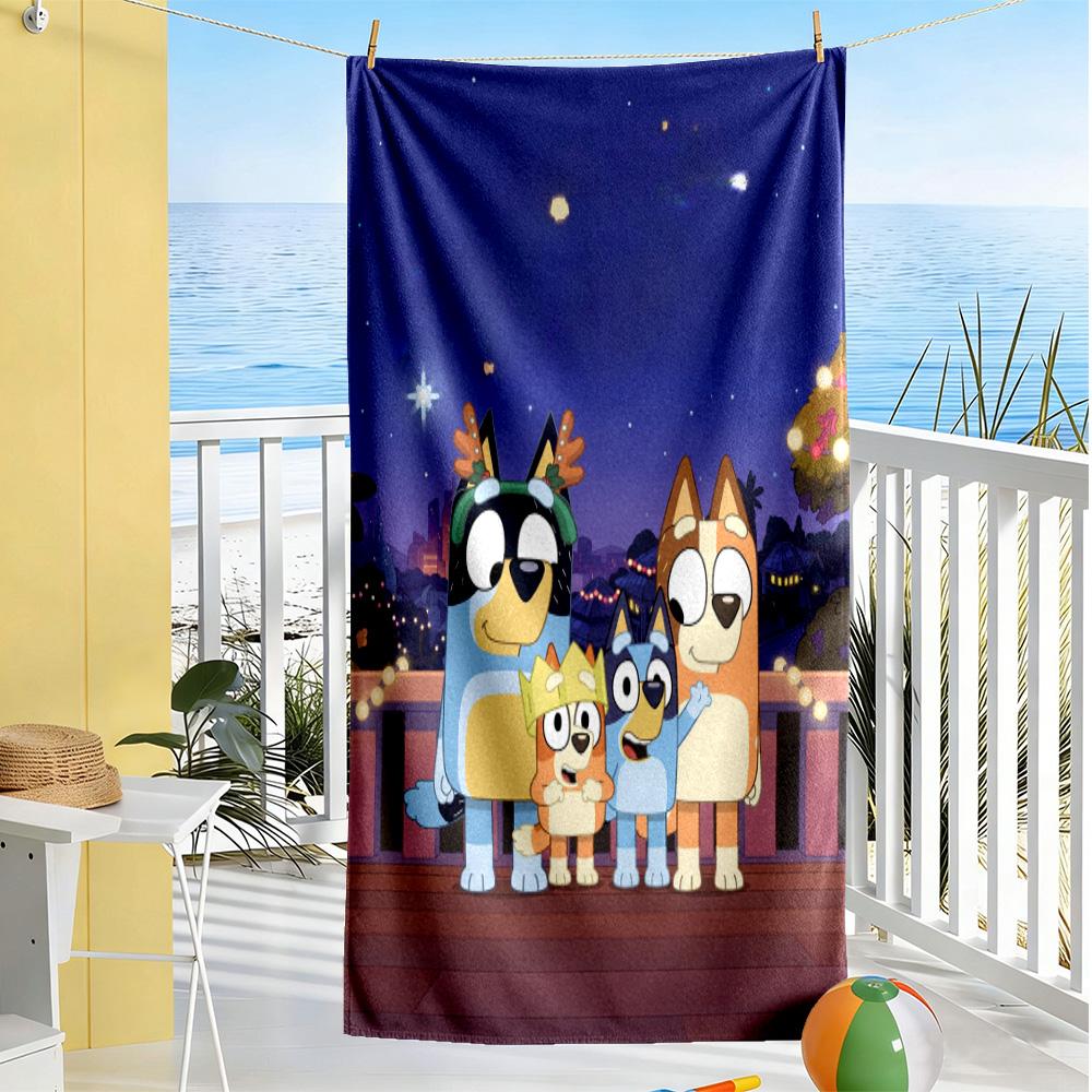 Happy Birthday Celebration! Beach Towel Soft Durable Quick-Dry Comfortable Lightweight