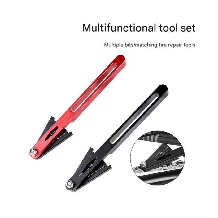 Bicycles Chain Wear Indicators Tool Multifunctional Bike Chain Gauges Measurement Checker Road Cycling Repair Tool