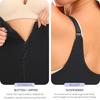 Adjustable Wide Strap Front Zipper Tummy Control Hip Enhancer Lace Slim Body Shaper