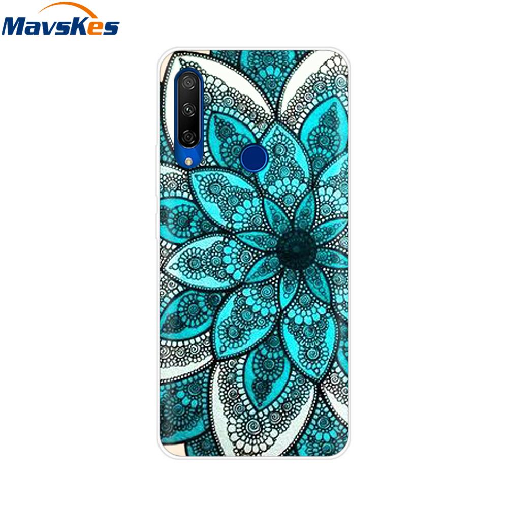 Painted Case For Alcatel 1S 2020 5028Y 5028D Case TPU Soft Silicone Cover Funda For Alcatel 1S 2020 Case Cover Etui Bumper Coque
