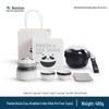 Panda Gradient Ceramic Travel Tea Set