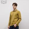EMZ Men's Skin-friendly Thermal Long-Sleeve Polo Shirt