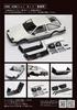 1/10 AE86 Trueno M Chassis Body Unpainted