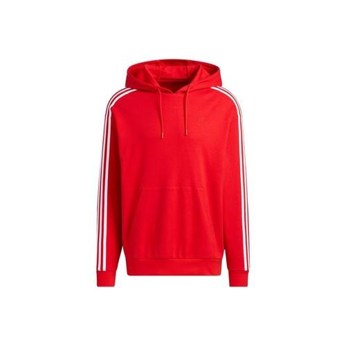 adidas Logo Printed Hoodie American Style Sweatshirt Men’s Red XL красный