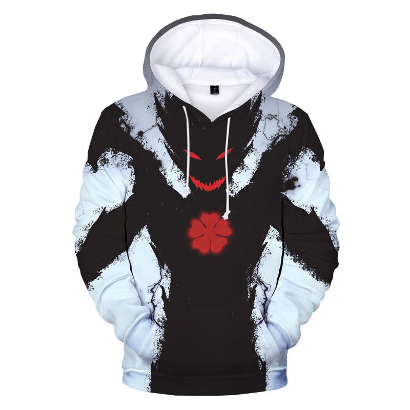 Hot Black Clover 3D Print Hoodie Bărbați/Femei Unisex Harajuku Hanorace cool Băieți/fete Anime Asta Pulover de mărime mare