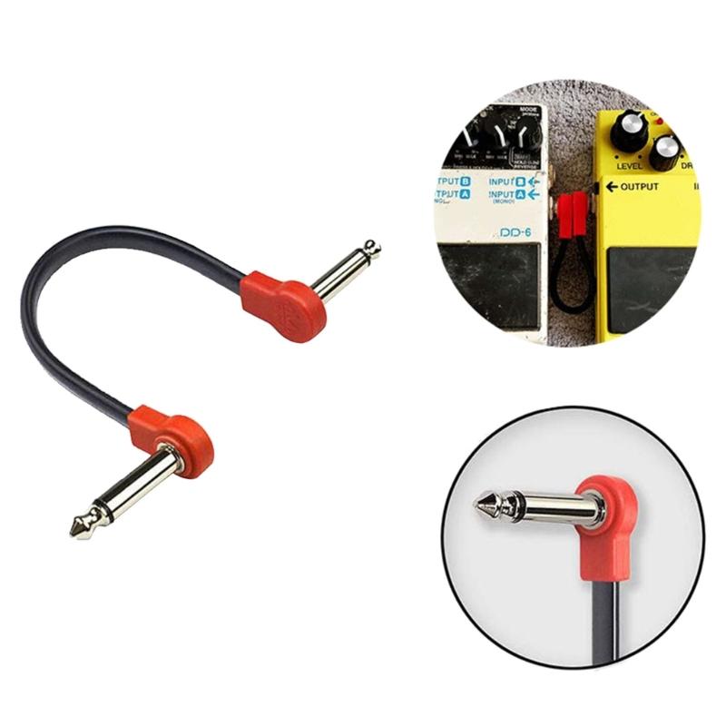 Profession Guitar Patches Pedal Low Noise Good Quality Patches Cable Right Angle