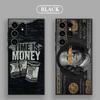 Black Dollar Time is Money Phone Case For Samsung Galaxy S26 Ultra Cases S25 FE S24 S23 S21 Ultra S20 S24 FE S22 S26 Plus Cover