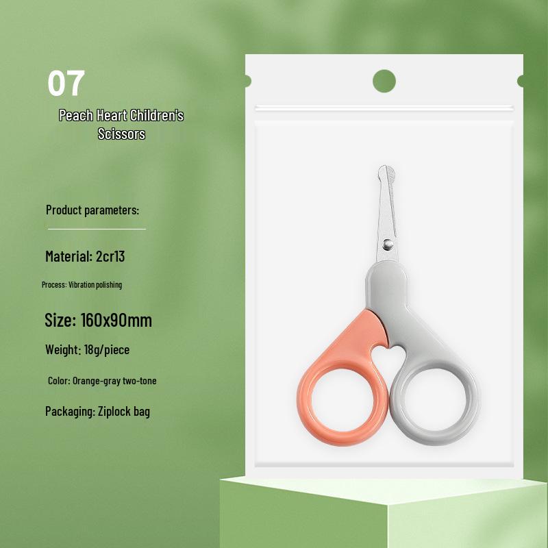 Popular Baby Nail Clipper Set: Safe, Anti-Pinch Clipper & Scissors for Newborns