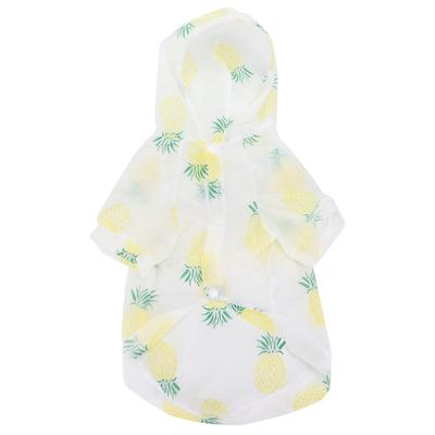 Pet SunProof Clothing Polyester Pet SunProtective Clothing with Fruit Print for Pets