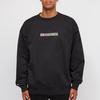 Converse Embroidered Workmark Fleece Crew Asia Sizing 'Black' Men's 10023777-A03