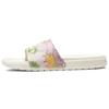 Chuck Taylor All Star Floral Trend Sports Rubber Sole Slide Sandals Unisex Sandals White Purple A00573C