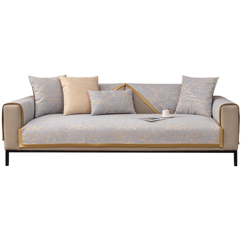 Factory Direct Sales Nordic Light Luxury Sofa Seat Cushion Four Seasons Universal Non-Slip Sofa Cover Living Room Sofa Cover