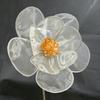 Organza Flower Heads for Aesthetic Wedding and Room Decor