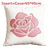 New Chinese Style Heart Decor Cushion Cover With Plush Material For Living Room Gift