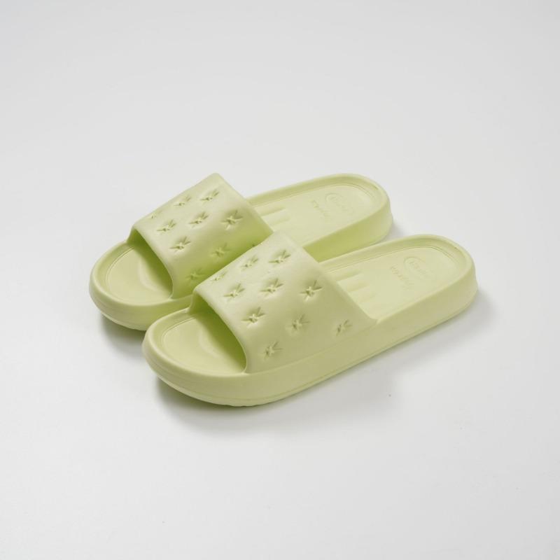 EVA slippers women's summer wear household bathroom cheap stall indoor couple plain sandals