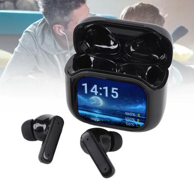 Language Translator Earbuds with Color Touchscreen Charging Case 5.4 ANC Noise Cancelling 140 Languages Translation IPX5 for Music Call