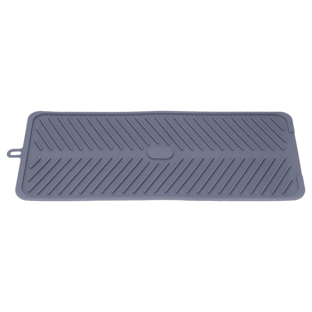Silicone Drying Mat Flexible Dish Drying Mat Multi-Purpose Kitchen Draining Pad Dish Draining