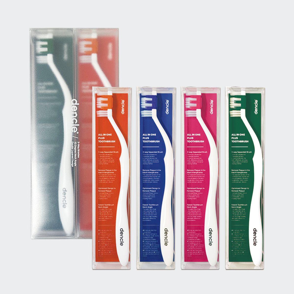 All-in-One Care Plus Toothbrush 4-Pack