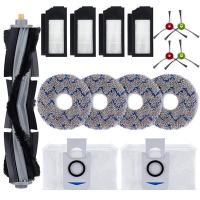 Accessory Set For Ecovacs Deebot X1 Omni X1 Turbo X1 Plus Vacuum Cleaner Robot Main Brush Side Brush Filter Floor Bag