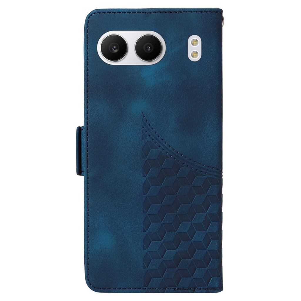 For OnePlus Nord 4 Case PU Leather Phone Cover Rhombus Starry Imprinted