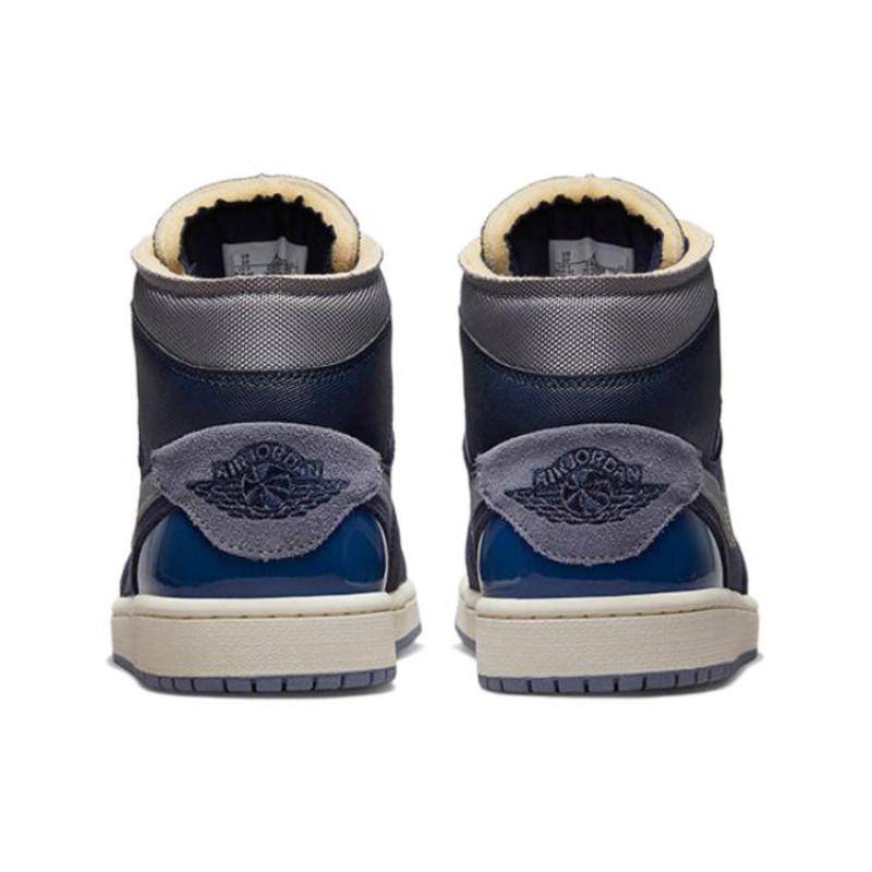 Jordan 1 Mid Se Craft Obsidian Fransk Blå Aske Skifer Hvit Jordan DR8868-400