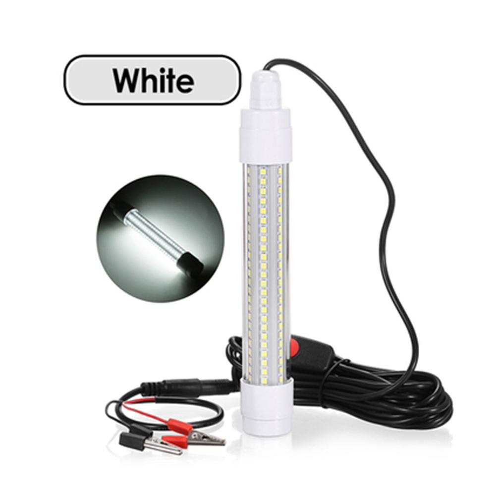 13W LED Fishing Lights DC 12-24V AC 36V-48V Fishing Finder Light Submersible Boat Night Lishing Lamps Attract Squid Krill Light