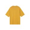 Jordan Logo Print Loose Round Neck Short Sleeve T-Shirt With Drop Shoulders FW22 Men Tops Spicy-Mustard-Yellow DZ0605-712