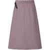 Salomon Solid Color Mid Waist Loose Casual Long Skirt Women skirts C30728