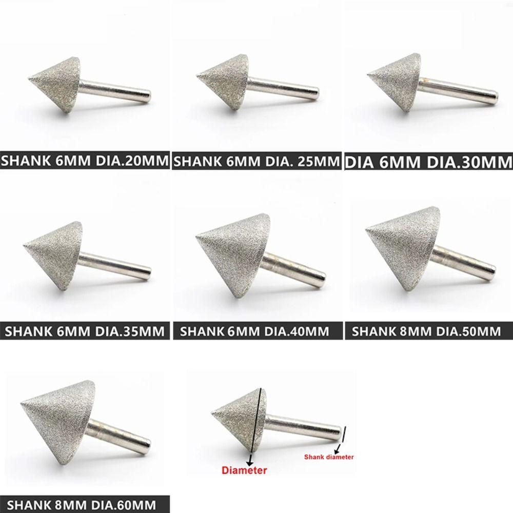 90 Degree Chamfering Tool Diamond Drill Bits Multi Functional Grinding Head