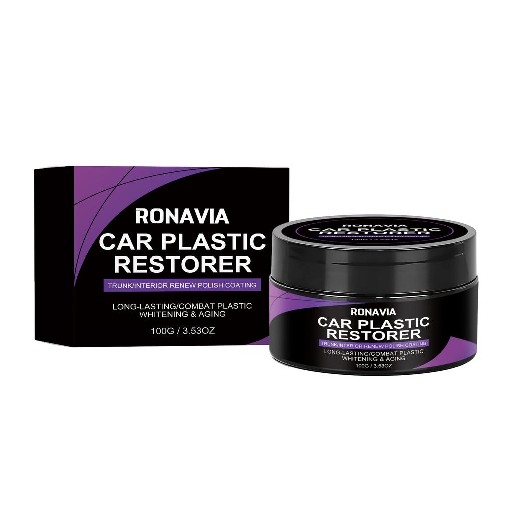 Autokratzerentferner & Innenraum-Polierwachs, Lack- & Verkleidungsreparaturcreme, Langanhaltender Schutz, Langlebige Kratzerreparaturpaste, Auto-Detailing-Restaurator