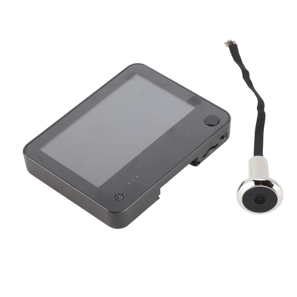 Türspion mit 4,3-Zoll-Display Nachtsicht Echtzeit-Videoaufzeichnung Diebstahlschutz Anti-Peeping
