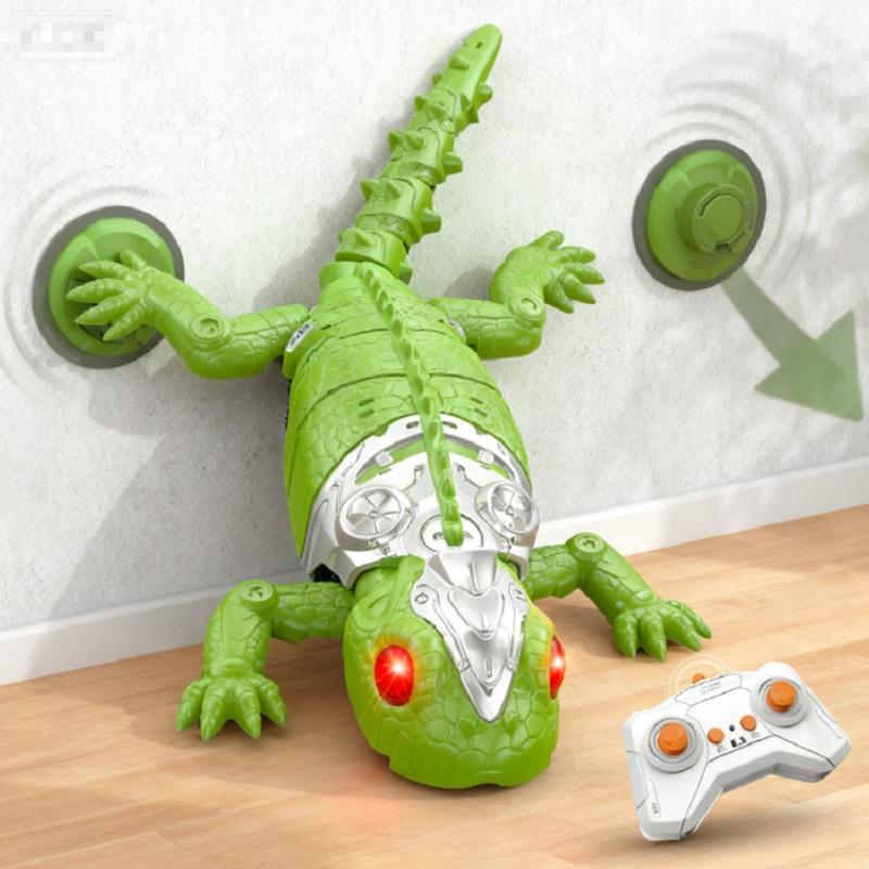 Electric RC Wall Climbing Toy Intelligent Charging  Wall Climbing Gecko Spider cockroach Simulated Animal Model Boy Toy Gift