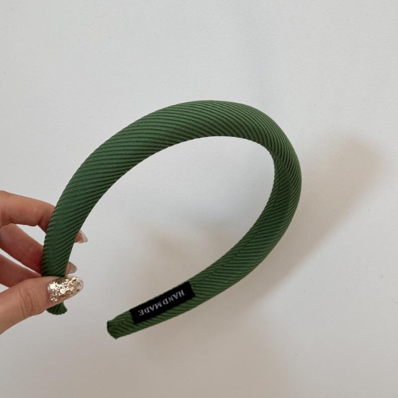 Candy-colored Hairband, Sweet Fabric Sponge Headband, Girl's Hair Accessory, Hairband for Washing Face