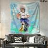 Harry Kane King  Wall Hanging Printed Fabric Blanket Decorative Tapestries for Bedroom Living Room Home Decor