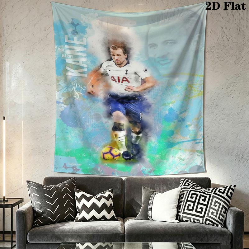 Harry Kane King  Wall Hanging Printed Fabric Blanket Decorative Tapestries for Bedroom Living Room Home Decor