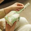 Chinese Style Teacup Drawstring Cloth Pouch Teapot Hand Bag Teaware Storage Bag Portable Multifunctional Bag for Tea Household