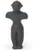 Hollow Clay Figurine in Medium Bisque Handcrafted by an for Protection from Easy and Prosperity (Excavated Hokkaido) (15cm) Replica, Artisan, Evil,