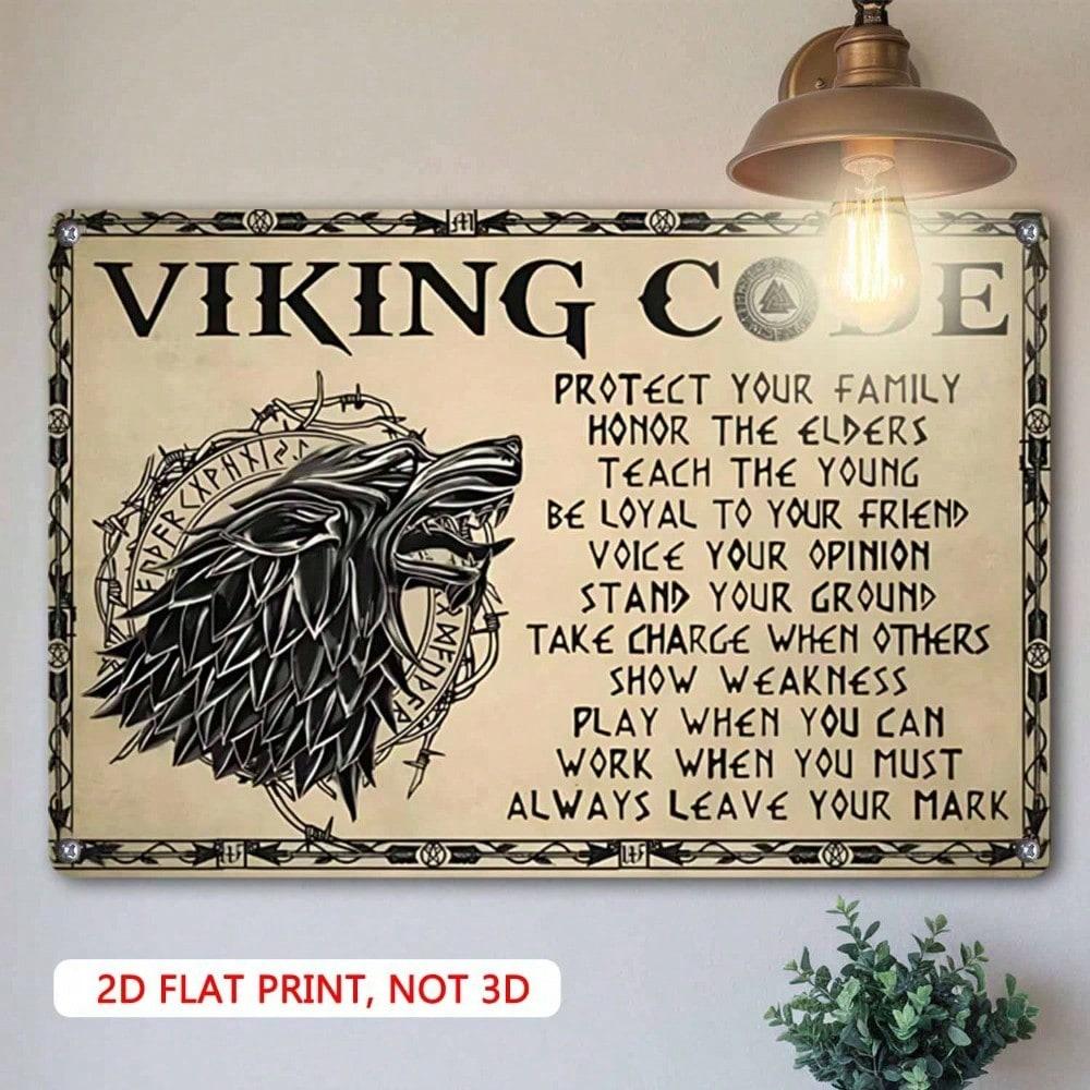 

Декоративная металлическая настенная табличка 20x30см