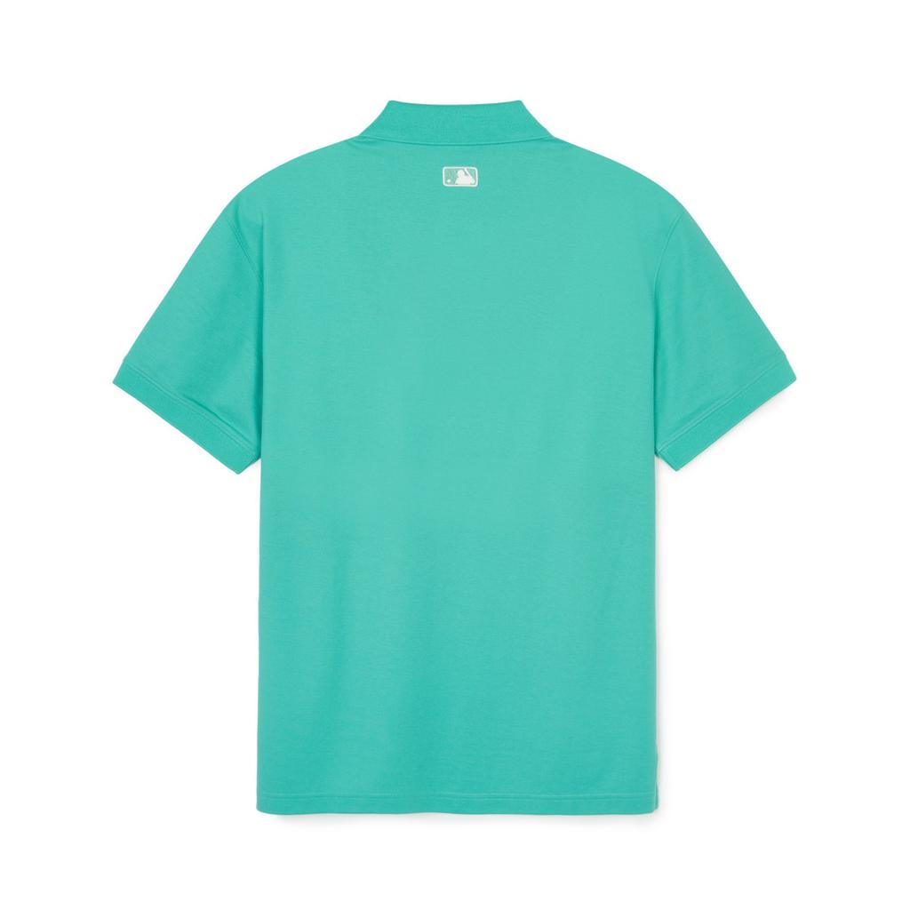 MLB Polo Shirt Unisex Dark Mint 3APQB0143-07MTD